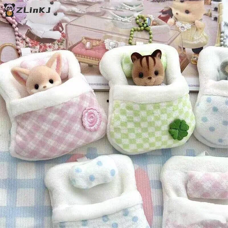 Home Textile - Urocza pluszowa lalka w kształcie czterolistnej