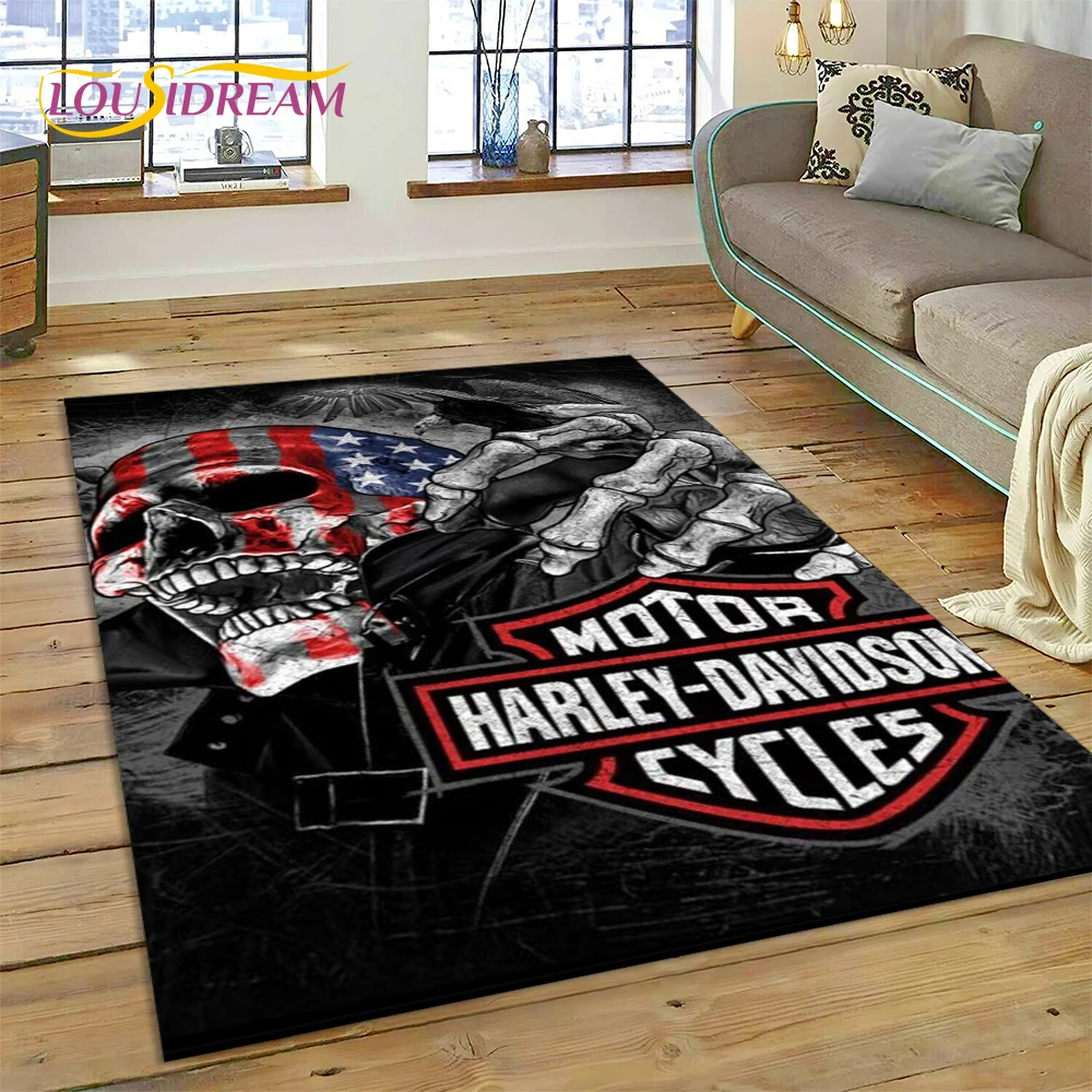 Dywanik z logo motocykla Harle – Home Textiles Sale recenzja i cena