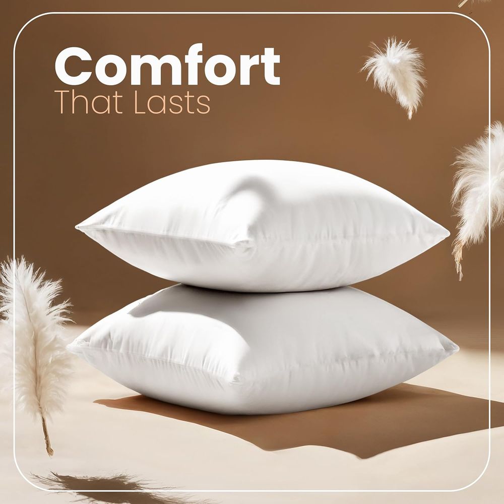 Para białych wkładek do podusz – Pillow Insert 18X18 recenzja i cena